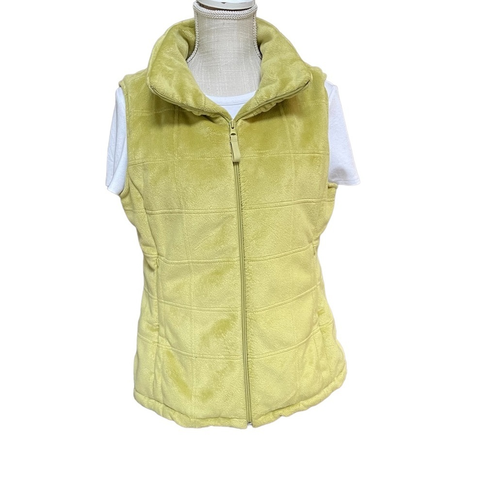 British Khaki Green Fussy Comfy Vest Size: L